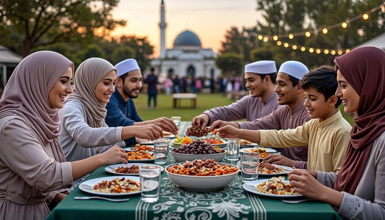Iftar communautaire de la Ligue Islamique Agricole