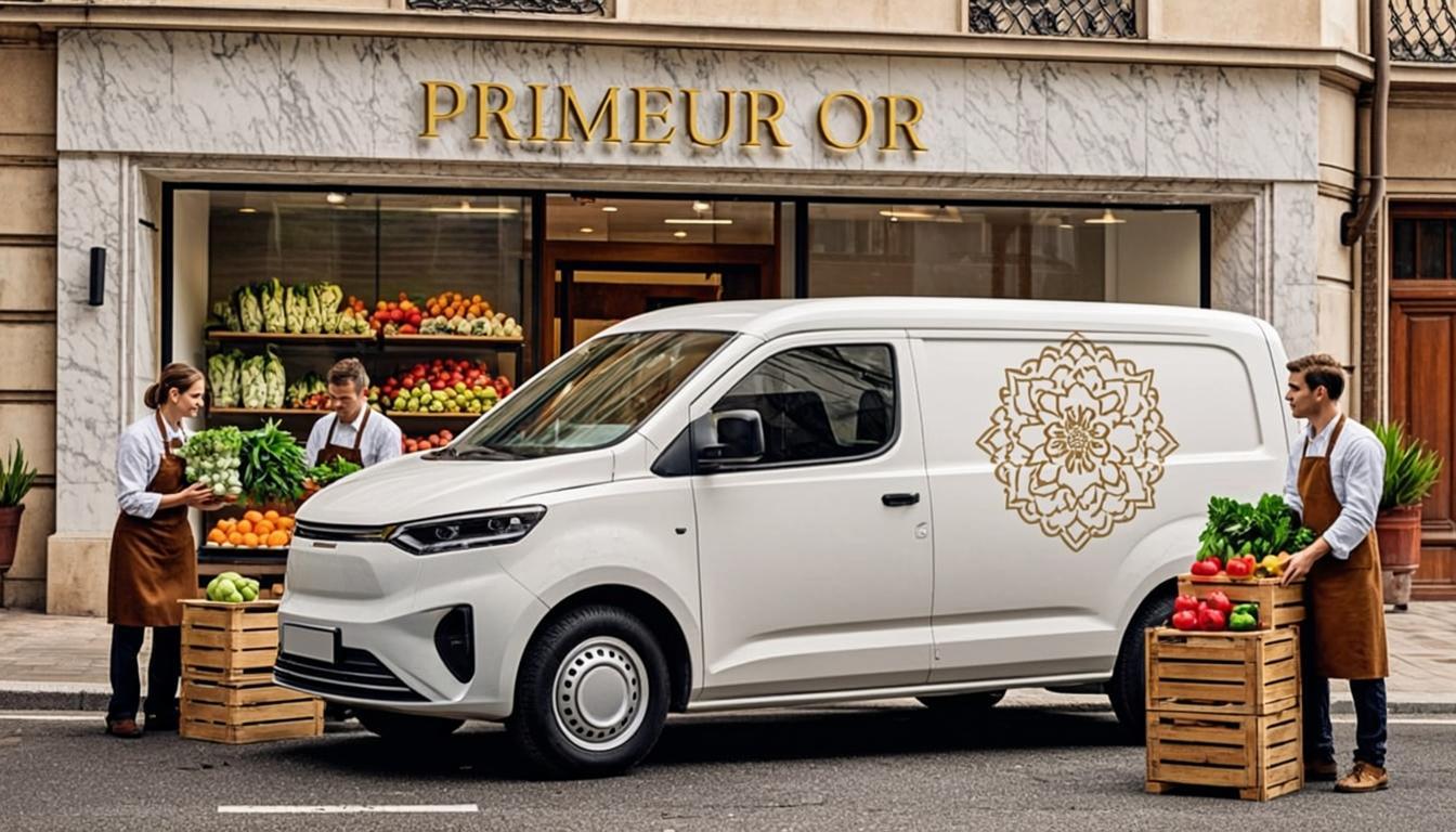 Camion de livraison halal Primeur Or au Sénégal
