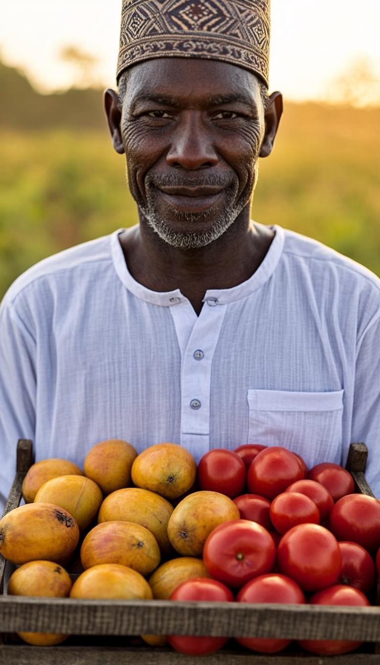 Producteur halal de la Ligue Islamique Agricole