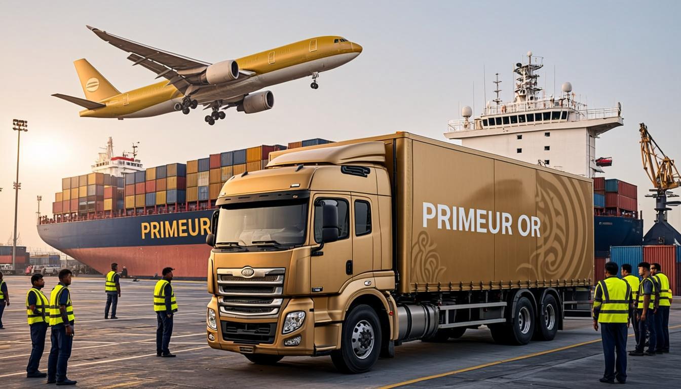 Flotte internationale Primeur Or — avion cargo et navire frigorifique