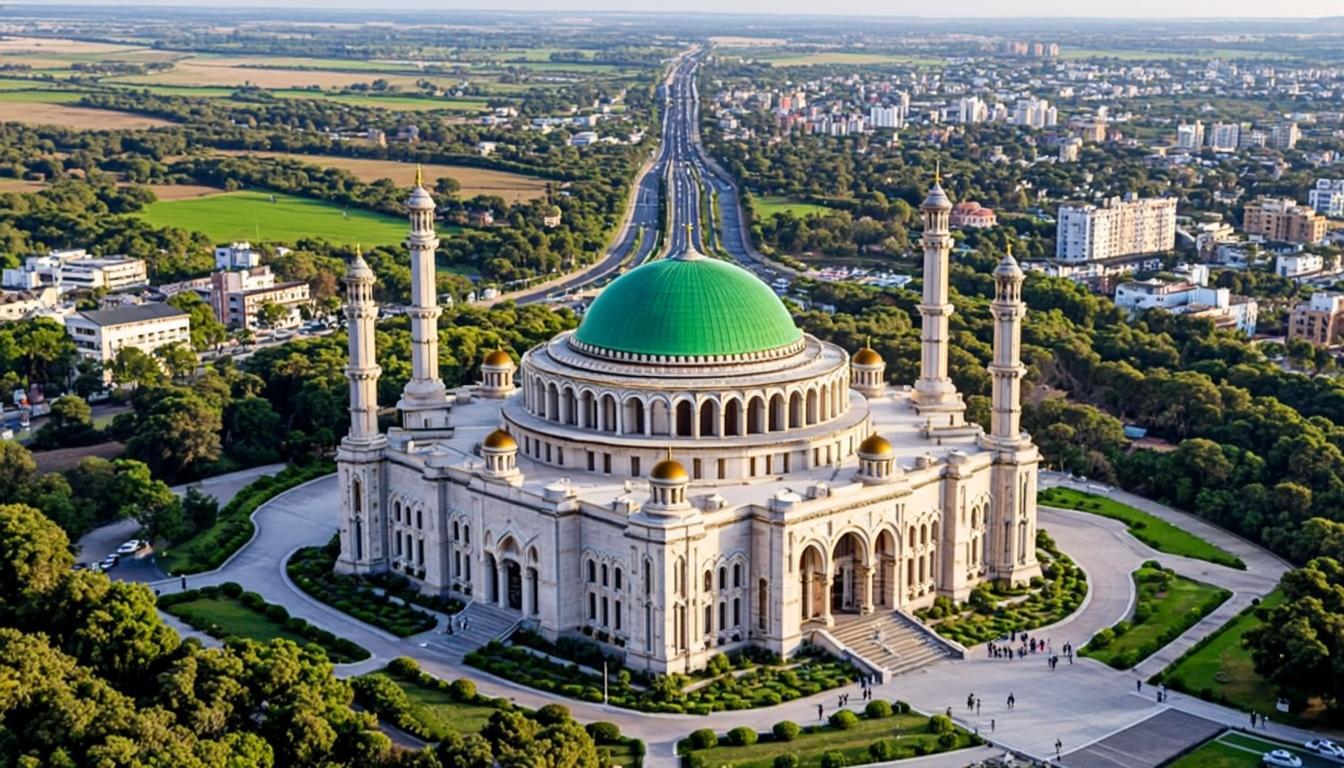 Vue aérienne de Smartest Capital à Ndiamsyl Peye